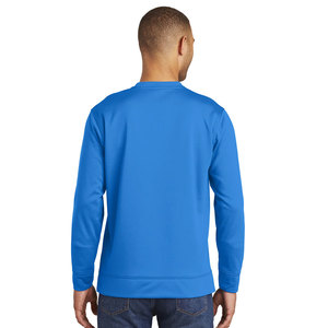 Sweat-shirt graphique surdimensionné bleu pour homme, imprimé lettres tendance, manches longues, en coton, style hip-hop, haut de sport, vêtements pour homme - Product Image 1