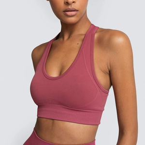 Top Deportivo Corto Reversible de Spandex Personalizado, Ecológico, de Secado Rápido, Sin Costuras, de Una Pieza, Duradero y Sexy para Mujer - Product Image 4