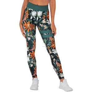 Nouveau Style personnalisé taille haute Leggings de gymnastique Sport Fitness Leggings dos V forme bout à bout femmes collants Yoga Leggings - Product Image 1
