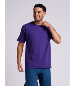 T-shirt unisexe Next Level en coton violet vierge pour impression personnalisée, vente en gros, commande en vrac, vêtements de mode, marque à marque privée - Product Image 1
