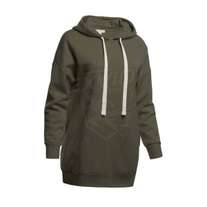 Sweat-shirts longs pour femmes, vêtements décontractés pour l'extérieur, 100% coton, tissu respirant, sweat-shirt pour femmes - Product Image 3