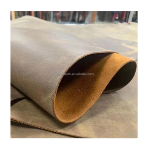 Fourniture d'usine de bottes longues confortables pour hommes, en cuir véritable pleine fleur de cire d'huile pour sacs - Product Image 1
