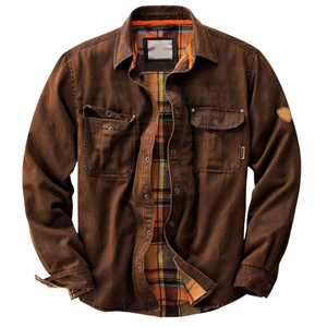 Chaqueta de Forro Polar para Hombre, de Alta Calidad, Estilo Casual, para Invierno, con Cuello Alto, Prenda Exterior Elegante y Moderna, Cómoda, con Estampado de Letras - Product Image 6