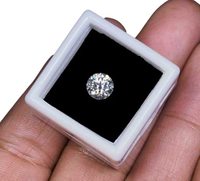Berlian Bulat Alami Kualitas VS2 Ukuran 1.70-1.80mm Batu Melee Lepas Potongan Sangat Bagus Berlian Putih Kecil Hasil Tambang Bumi