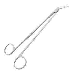 TC Potts Smith Manual Vascular Scissor Angled Steel Edge Blades Handle Stainless Steel Surgical By <b>Blush</b> Surgical - Product Image 1