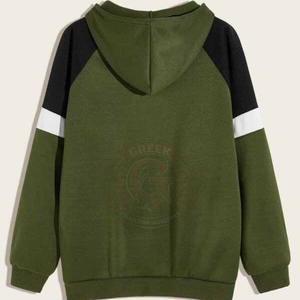 Sweat-shirt à capuche en molleton thermique pour homme, en coton épais, conçu pour un confort quotidien et la superposition hivernale - Product Image 3