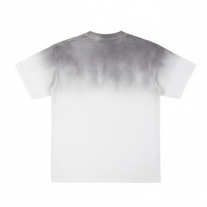 Nueva Camiseta con Efecto Desgastado para Hombre, Diseño Moderno, Algodón de Primera Calidad, Corte Holgado, Ropa Casual a la Moda - Product Image 2