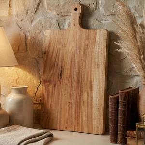 Planche à découper en bois d'olivier Nuenen, 10 pièces, avec poignée, 15,7 x 7,8 pouces, planches à découper en bois de bambou pour servir, cuisine, pizza - Product Image 6