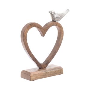 Adorno Metálico de Diseño Primitivo con Textura de Madera para Regalo de Bautizo, Decoración Industrial o Adorno de Estante - Product Image 6