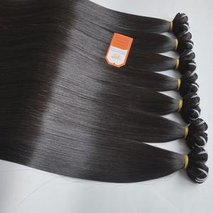 Extensions de cheveux humains vierges de qualité supérieure, lisses et soyeuses, en mèches complètes, de 8 à 32 pouces - Product Image 3