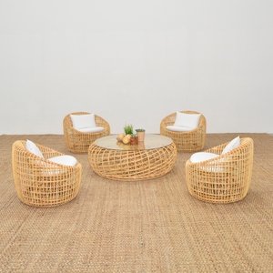 Muebles modernos de ratán para hotel y hogar, sofá y sofá, el precio más barato - Product Image 4