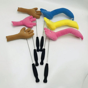 customized 1000 pieces stock Plush Puppet Arms rods And Legs Set With Rods Colorful <b>Soft</b> <b>Stuffed</b> <b>Toy</b> For Kids Age 3 - Product Image 3