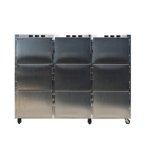Congelador Mortuorio Horizontal para 9 Cuerpos, Acero Inoxidable, Cámaras Individuales, Unidad de Refrigeración Superior, Confiable para Almacenamiento de Cuerpos - Product Image 2