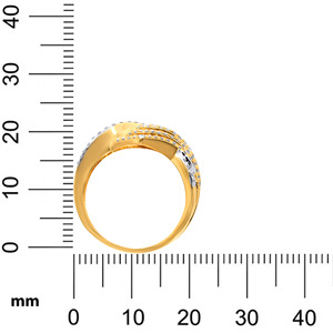 Anillo de Diamantes Aurora Celestial, Anillo de Diamantes Abrazo de Luz Estelar, Anillo de Diamantes Resplandor Lunar, Anillo de Diamantes Chispa Soberana - Product Image 5