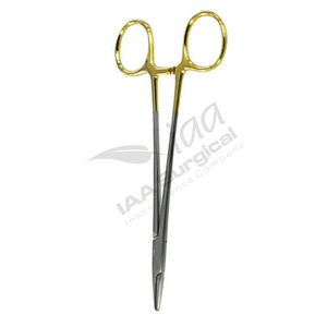 Alat Bedah Baja Tahan Karat Penjepit Jarum Manual Gunting Penjepit Hemostatik Lurus Melengkung Jarum Pancing Hewan Peliharaan - Product Image 5