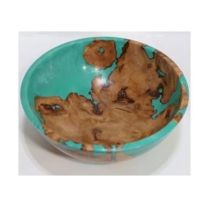 Bol élégant en résine époxy sans BPA et en bois d'acacia pour la décoration de restaurants haut de gamme et l'aménagement de repas à domicile par Apex Align - Product Image 3