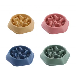 Durevole Anti-soffocamento piccolo cane da viaggio ciotole automatico Slow Food alimentatore di plastica antiscivolo bacino di <span class=keywords><strong>riso</strong></span> <span class=keywords><strong>per</strong></span> cane - Product Image 1