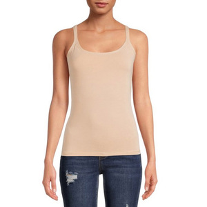 Camisetas sin mangas de algodón para mujer para entrenamientos - Product Image 2