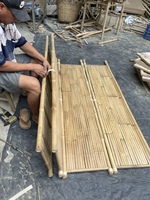Bar en bambou artisanal le plus vendu avec toit pour jardin tropical, patio et espaces de divertissement en plein air