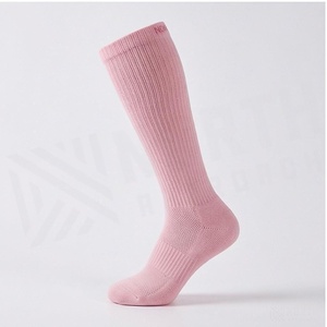 Crew <b>Socks</b> Geometric Pattern Blue Breathable <b>Running</b> <b>Socks</b> for Adults Spring Season - Product Image 3