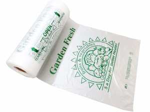 LDPE plastic bags on roll for food made in Vietnam - Product Image 3