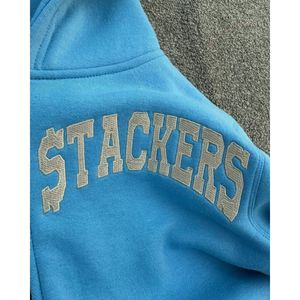 Men's Oversized Acid <b>Wash</b> Hoodie with Custom Logo & Zipper - Product Image 5