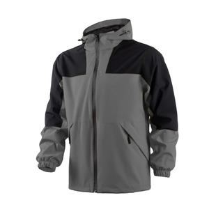 Veste coupe-vent en gros, veste coupe-vent légère et imperméable personnalisée, fournisseur de vêtements de sport streetwear OEM, hommes, unisexe, 2026 - Product Image 3