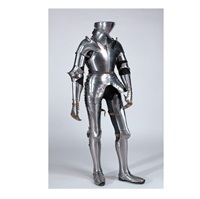 Armure médiévale classique, réplique de costume historique de qualité supérieure, conçue pour le cosplay, les événements historiques et la présentation aux collectionneurs