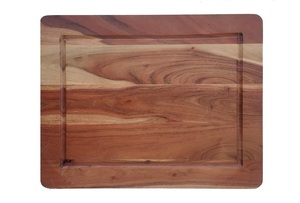Elegante Tabla de Cortar de Madera para Cocinas Indias, Diseñada para un Corte de Alimentos Seguro y Eficiente, Tabla de Cortar a Precio de Mayoreo - Product Image 5