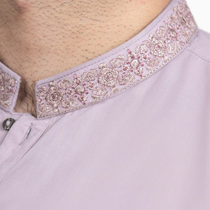 Shalwar Kameez pour hommes, vêtements ethniques classiques, tissu confortable, coupe traditionnelle, tenue islamique pour mariages et événements - Product Image 6