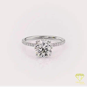 Top Selling Moissanite Engagement <b>Ring</b> for Premium Jewelry Collection Anniversary Occasion and Romantic Present For Sale - Product Image 1