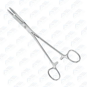 Pemegang jarum Forceps buatan pabrik kualitas Jerman Panjang reguler besi tahan karat instrumen medis penggunaan bedah - Product Image 1