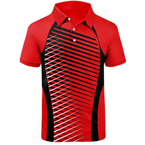 Camiseta Polo Sublimada para Hombre, Ropa de Moda, Venta al por Mayor, Transpirable, Elegante, de Buena Calidad, Ajustada, para Gimnasio y Actividades al Aire Libre - Product Image 1