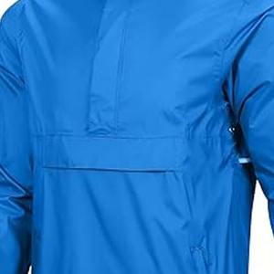 Chaqueta Ligera Impermeable de Lona para Caza y Actividades al Aire Libre para Hombre, con Capucha, para Lluvia y Camping, Cierre Frontal, Cargada por Dress Sports - Product Image 2
