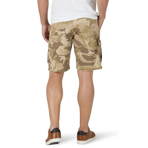 Custom Long Lasting <b>Mens</b> <b>Cargo</b> Shorts Desert Sand <b>Camo</b> Neat Stitching Multi Storage Thick Canvas Regular Shorts - Product Image 2