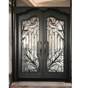 Mejore la entrada principal de su casa con una gran puerta de hierro o una moderna puerta de acero, con una manija de acero inoxidable de alta gama. - Product Image 1