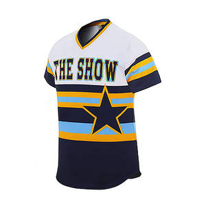 Uniformes de Béisbol de Alta Calidad, 100% Poliéster Antibacteriano, Cuello en V, Impresión por Transferencia de Calor, Cierre de Botones, Pantalones Cortos - Product Image 2