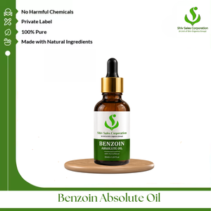 Huile d'absolue de benjoin de qualité supérieure pour la fabrication de produits aromatiques et les exigences de conditionnement de la chaîne d'approvisionnement industrielle internationale - Product Image 1