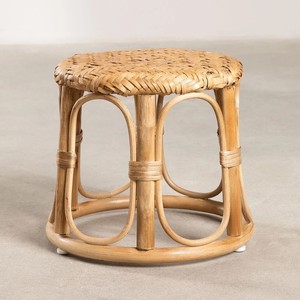 <b>Kitchen</b> living room furniture hand-made <b>bar</b> <b>stool</b> rattan ottoman <b>stools</b> lowest price pouf ottomans - Product Image 6
