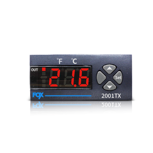 CONOTEC-controlador Digital de temperatura FOX-2001TX, dispositivo de comunicación RS485, máximo 1,2 km, Celsius - Product Image 1