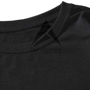 Sweat-shirt brodé pour homme en molleton de coton, col rond, manches longues, logo personnalisé, coupe oversize, streetwear, processus OEM ODM Impex - Product Image 3