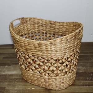 Panier de rangement, panier tissé, panier à linge, bac de rangement, panier décoratif rond pour l'organisation de la maison - Product Image 4