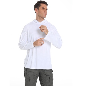 Camiseta Deportiva para Hombre, 85% Nailon, 15% Elastano, UPF 50+, Ropa Deportiva para Correr al Aire Libre, Protección Solar, Camiseta de Pesca - Product Image 5