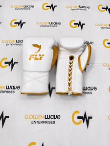 Nuevos Guantes de Boxeo de Entrenamiento Hechos a Medida, Fabricados en Fábrica, 100% Cuero, Profesionales, con Cordones, Ligeros - Product Image 5
