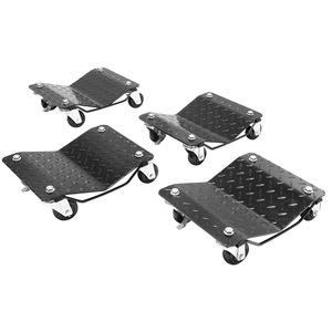 Carrelli per carrelli per auto pesanti 4 pezzi con capacità di 6000 libbre/2722 kg carrelli per auto in movimento camion rimorchi motocicli barche - Product Image 1