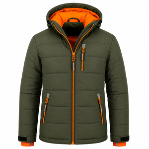 Fabricant de vestes de ski haut de gamme, veste de neige alpine imperméable, vêtements d'hiver isolés pour l'extérieur, fournisseur d'usine, fabricant en gros - Product Image 1