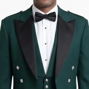Men <b>Prince</b> Charlie Jacket Scotland Formal Wear Kilt Outfit Wedding <b>Coat</b> OEM Custom Manufacturer Supplier - Product Image 6