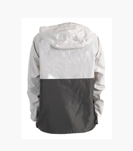 เสื้อแจ็คเก็ตวินด์เบรกเกอร์ไนลอนผู้ชายรุ่นคัสตอม 2026 แบบซิป ป้องกันน้ำได้สองสี มีไซส์พลัสสำหรับฤดูร้อน - Product Image 3