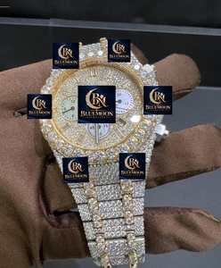 Reloj Mecánico de Lujo con Diamantes de Cuarzo Unisex Blue Moon, el Más Vendido, con Cristal de Zafiro, GPS, Resistente al Agua 3BAR, 42mm - Product Image 3