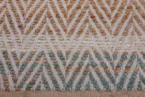 Tapis en jute tissé à la main 14 pieds x 10 pieds, tons terreux, écologique, pour la décoration de sols, maison, hôtel, bureau, banquet, mariage, événement - Product Image 5